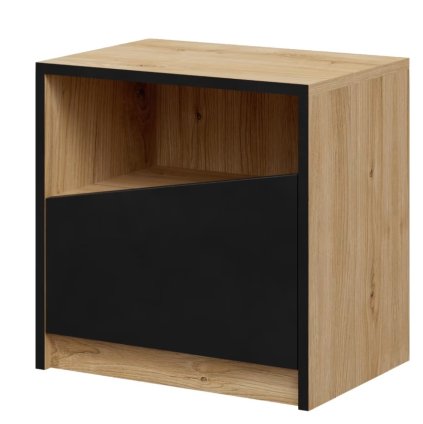 ATSON I noční stolek černá moderní