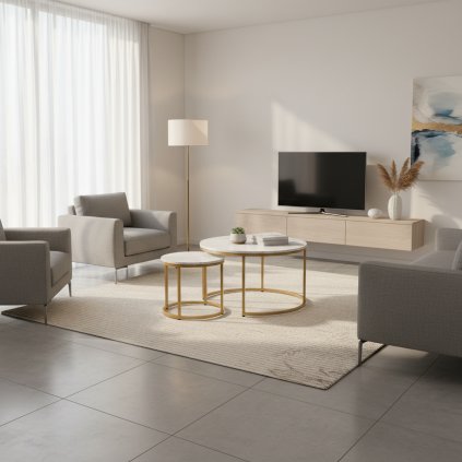 sada-stolků-dion-zlata-bílý-mramor