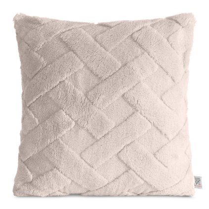 538509 obliecka na vankus caro bezova 45 x 45 cm