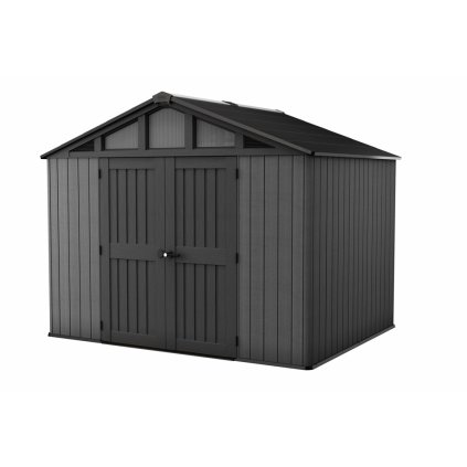 Zahradní domek Garrison 10x8 šedá1