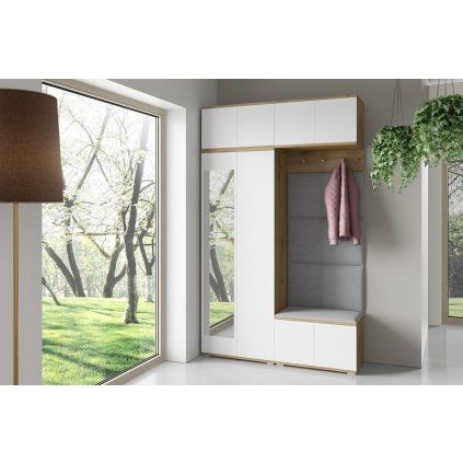 Předsíňová stěna Sevilla 03 trinity 14 grey