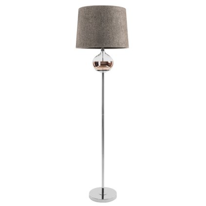 546987 stojaca lampa amora 02 bezova strieborna 38 x 157 cm