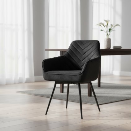 jídelní-stolická-servio-brego-černá