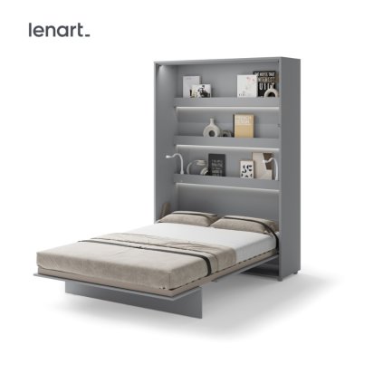 sklápěcí postel bed concept bc 01 šedá