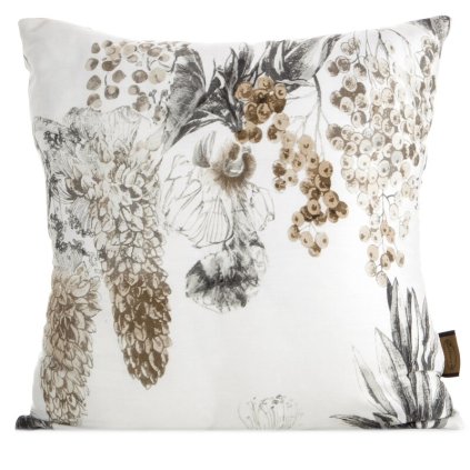 551394 obliecka na vankus spring 49 biela siva 40 x 40 cm