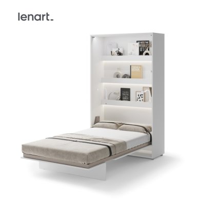 sklápěcí postel bed concept bc 02 bílá