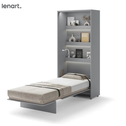sklápěcí postel bed concept bc 03 šedá3