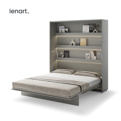 sklápěcí postel bed concept bc 13 siva3