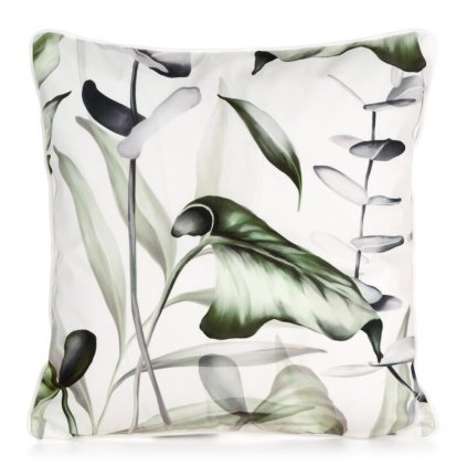553527 obliecka na vankus ellen biela olivova 45 x 45 cm