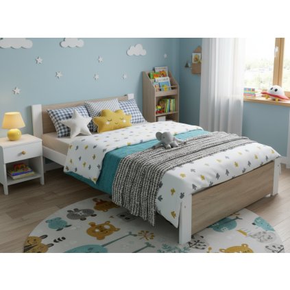 postel dea 90x200 v dětském pokoji