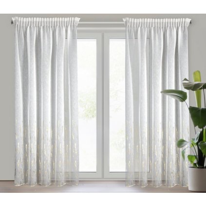 559953 zaclona linzi p biela sampan 140 x 270 cm