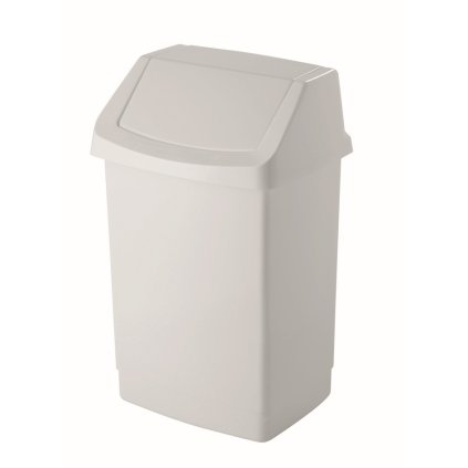 prakticky odpadkový kos click it 15l bílá
