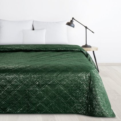565245 prikryvka na postel luiz tmavozelena 170 x 210 cm