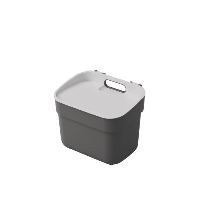 prakticky odpadkový kos ready to collect 5l tmavě šedá