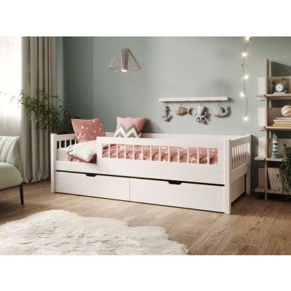 FLORA dětská postel bílá kvalitní pevná