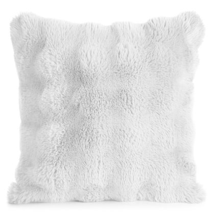 591459 obliecka na vankus lily biela 45 x 45 cm