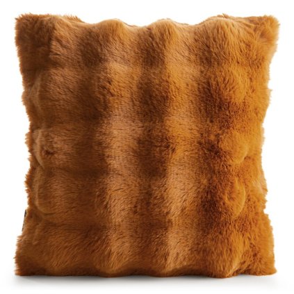 591579 obliecka na vankus lily medova 45 x 45 cm