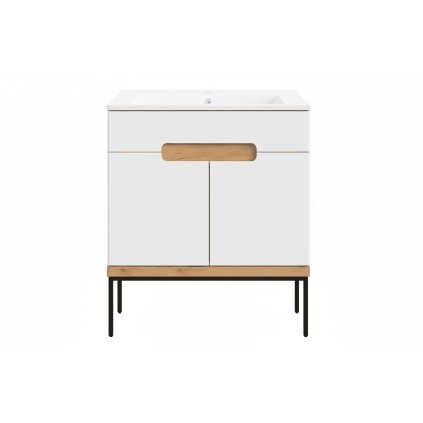 koupelna-skříňka-s-umyvadlem-bello-d60--kovové-nohy-60-cm