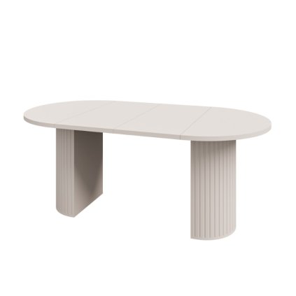 VAOLIA pískově běsová jídelní stůl rozložený kvalitní