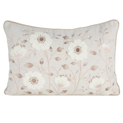 598100 obliecka na vankus spring 123 bezova 35 x 50 cm