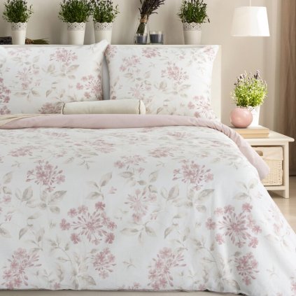 598592 obliecky na jednolozko lila pudrova ruzova bezova 140 x 200 cm