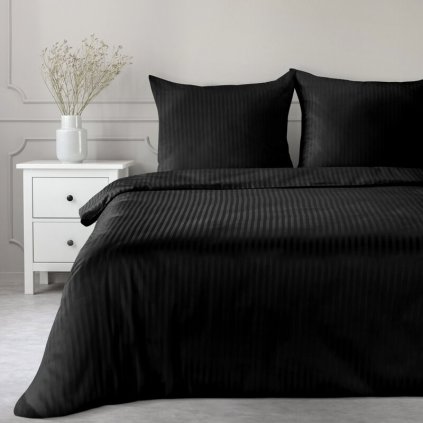 598712 obliecky na jednolozko vera cierna 140 x 200 cm
