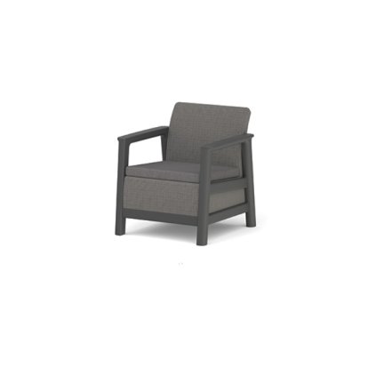 SCANDI LINDI Mountain grey grafit křesla 2x