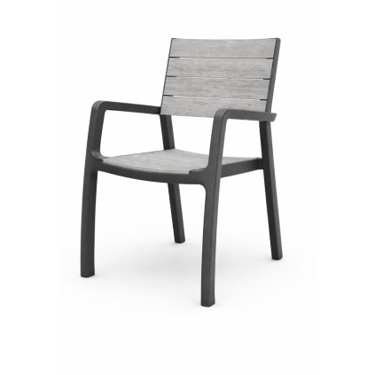 DERALE židle storm grey grafit podrucky