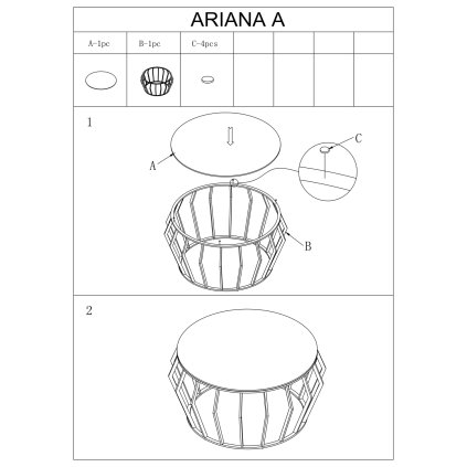 Konferenční stůl Ariana FI 80