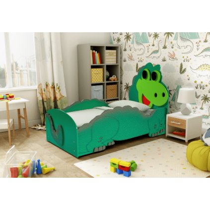 krásná dětská postel DINOSAURUS