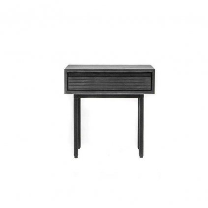 Hezký noční stolek Capella CAPL07, v ndáherné šedé barvě