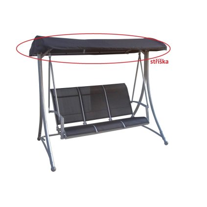 Stříška na houpačku HOLLYWOOD je vyrobena ze 100% polyesteru