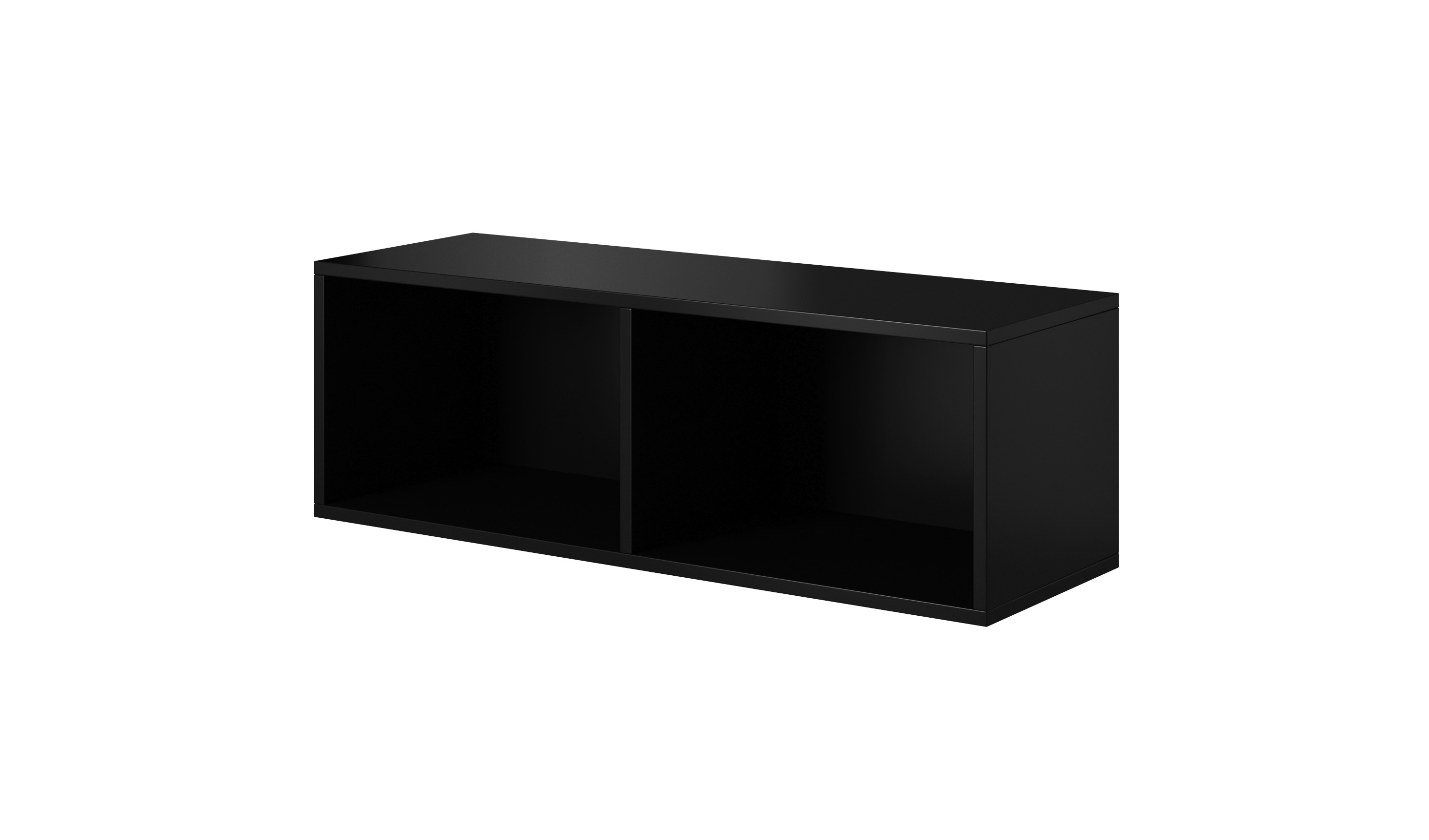 Levně Artcam TV stolek ROCO RO-2 roco: korpus černý mat / okraj černý mat