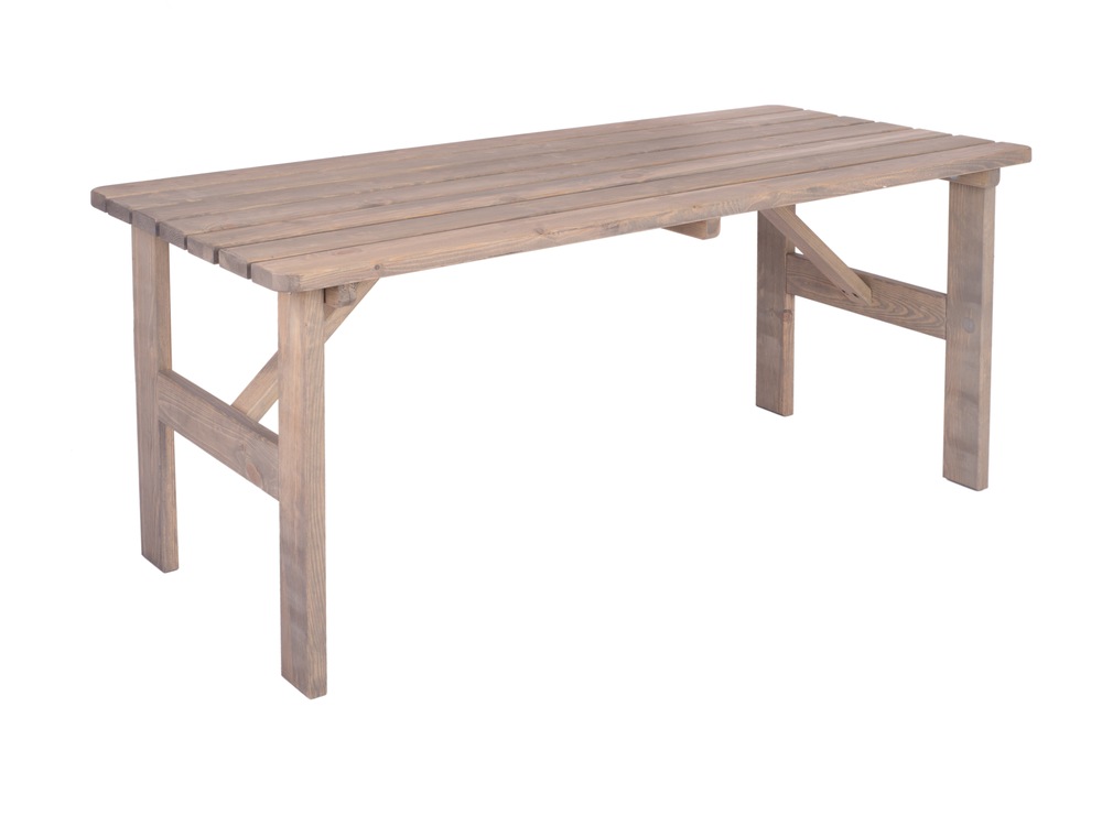 ArtRoja Zahradní stůl VIKING | šedá 150 cm
