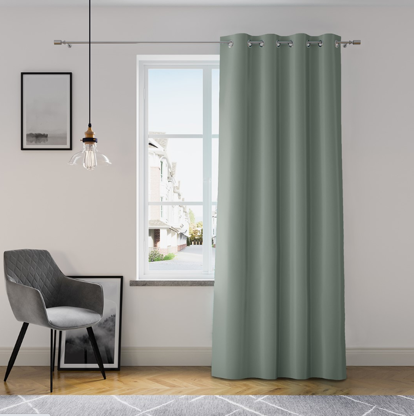 Levně ArtFlhf Stínicí závěs OXFORD EYELETS K | 140 x 250 cm Barva: Steel