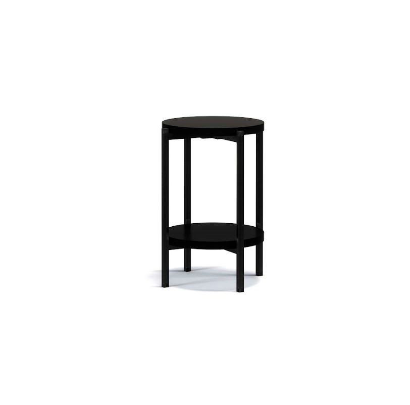 ArtGiB Příruční stolek SIGMA D | SM-04 Barva: černý mat