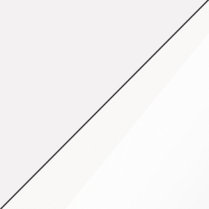 Levně ArtCross TV stolek ORION Barva: Bílá / bílý lesk