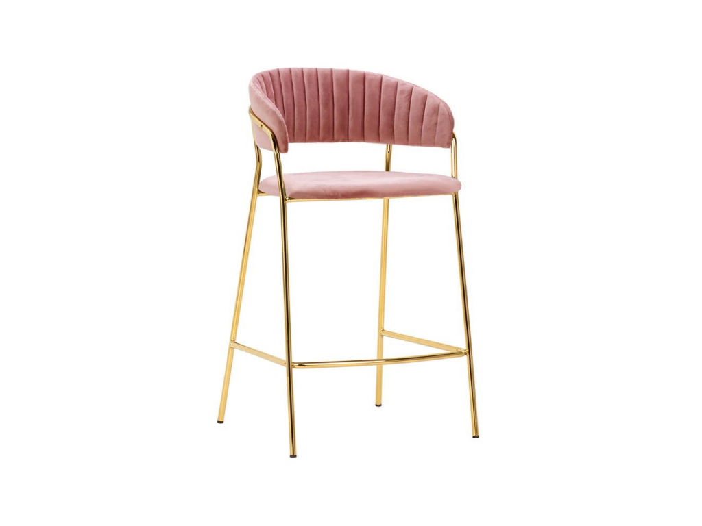 Levně ArtKing Barová židle MARGO 65 Barva: Růžová