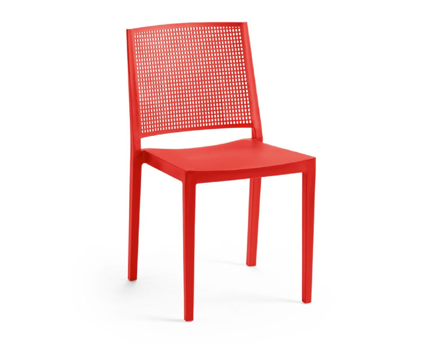 Levně ArtRoja Zahradní židle GRID Barva: Červená