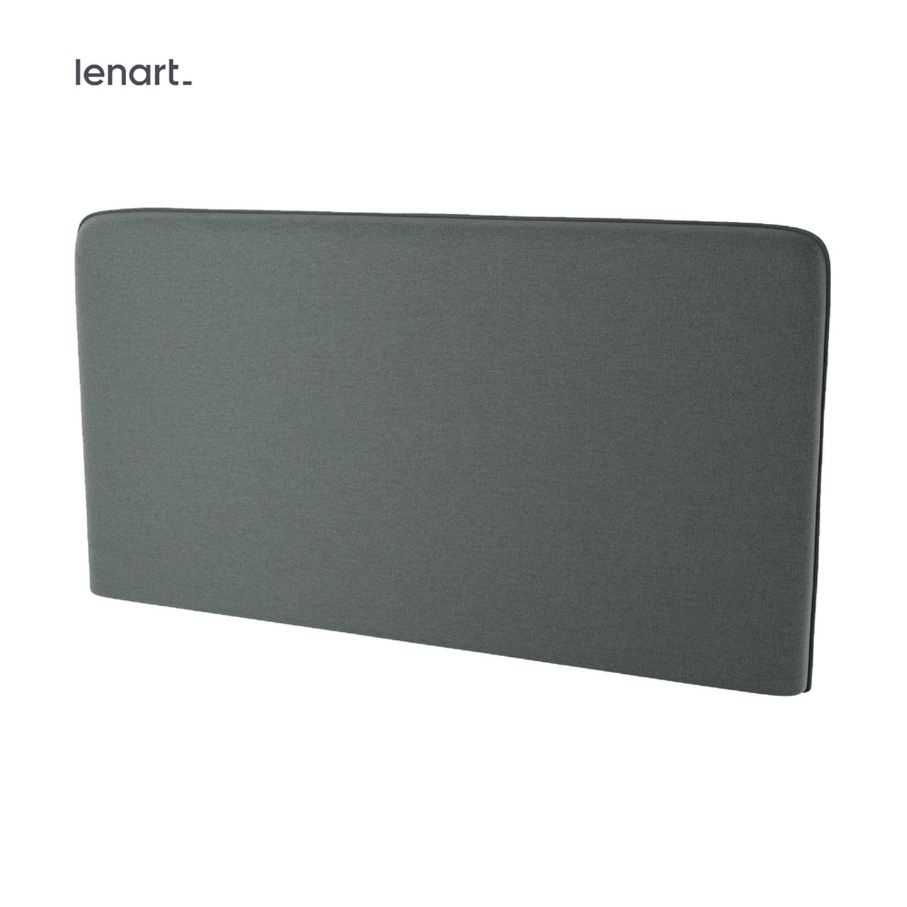 Levně Dig-net nábytek Čalouněný panel Lenart BED CONCEPT BC-17 | 160 Barva: Grafit