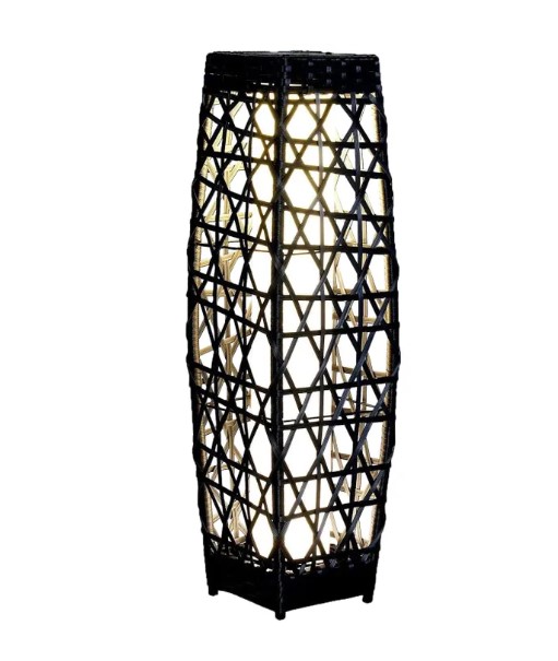 Levně ArtPodlas LED lampa P60172 | černá 70 cm