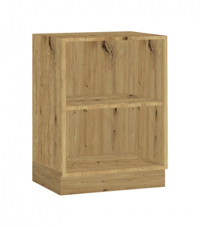 Levně ArtExt Kuchyňská skříňka vysoká pro vestavnou troubu FLORENCE lesk | D14RU 2D Barva korpusu: Dub artisan