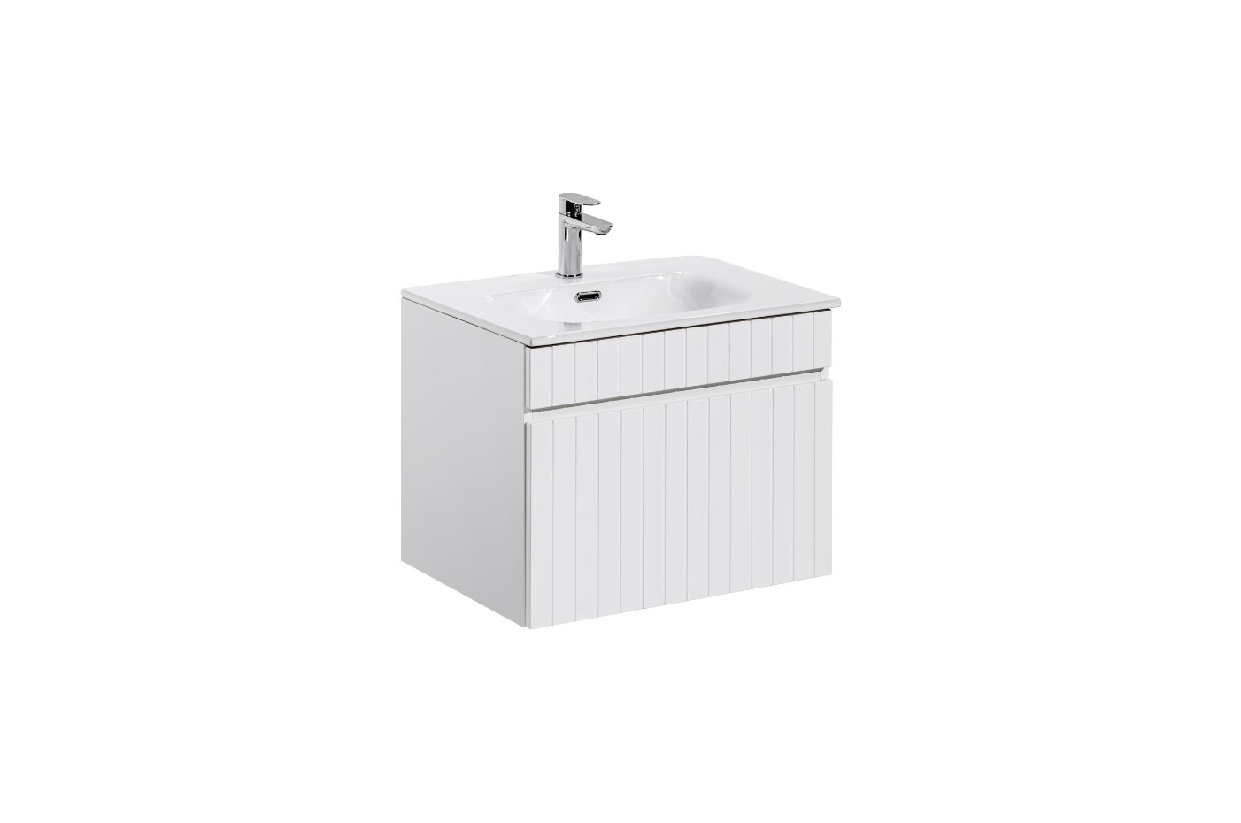 ArtCom Koupelnová skříňka s umyvadlem ICONIC White U60/1 | 60 cm