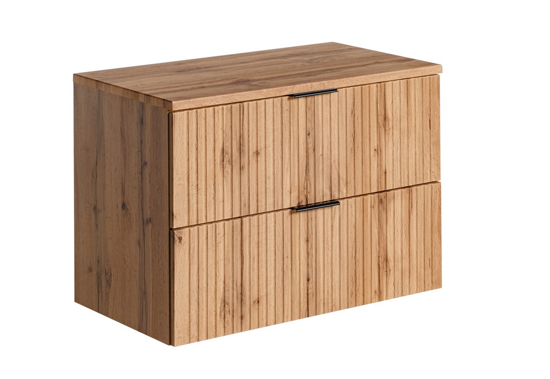 ArtCom Koupelnová skříňka s deskou ADEL Oak D80/1 | 80 cm