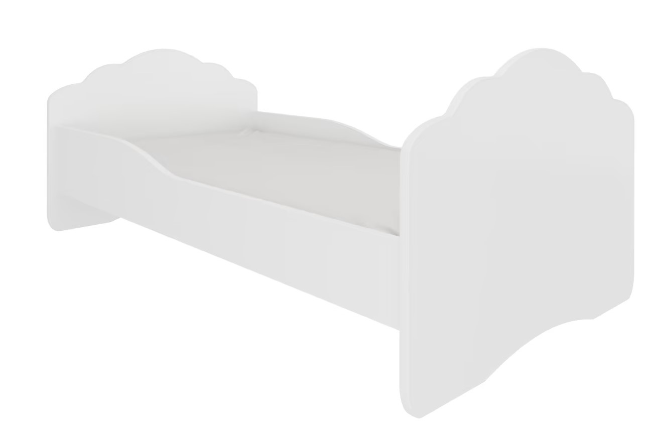 Levně ArtAdrk Dětská postel CASIMO | 80 x 160 cm Provedení: Bílá
