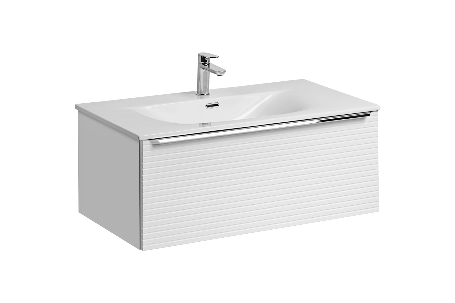 ArtCom Koupelnová skříňka s umyvadlem LEONARDO White U90/1 | 90 cm