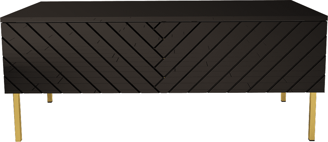 ArtSft Konferenční stolek LALO Barva: černý lesk