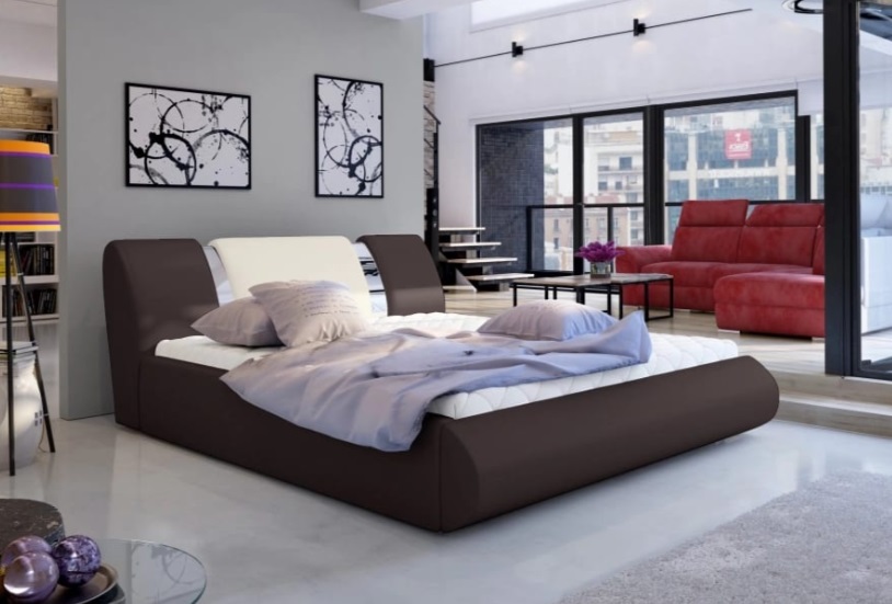 Artelta Manželská postel FLAVIO | 180 x 200 cm Barva: Soft 11 / Soft 10
