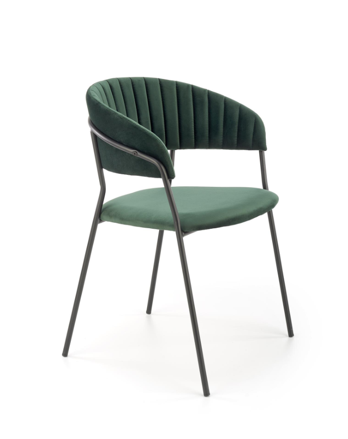 Levně Halmar Jídelní židle ESTA K426 Barva: Zelená