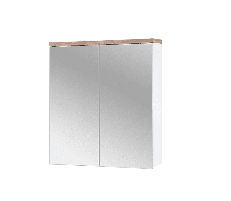 ArtCom Zrcadlová skříňka BALI White 840 | 60 cm